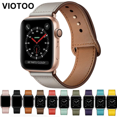 Genuine Leather iWatch Band Strap