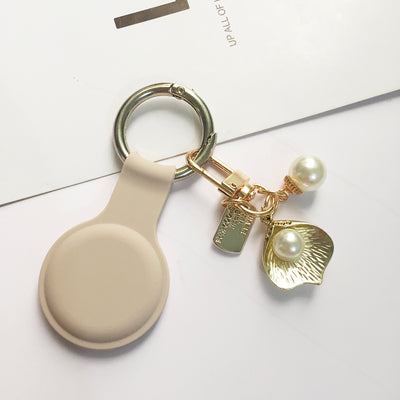 AirTag Cute Pearl Key Chain Cover