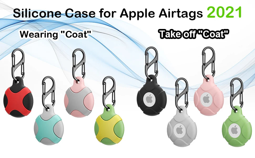 AirTag Silicone Case with Key-chain