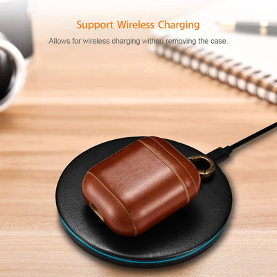 Luxury Leather AirPods Case