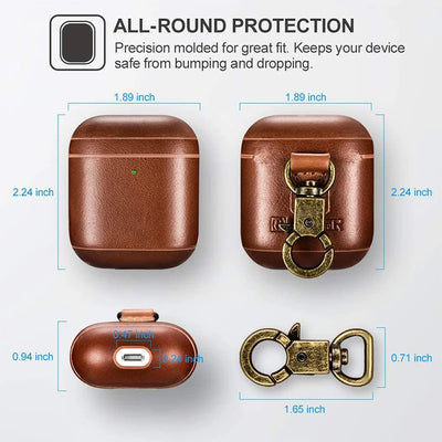 Luxury Leather AirPods Case