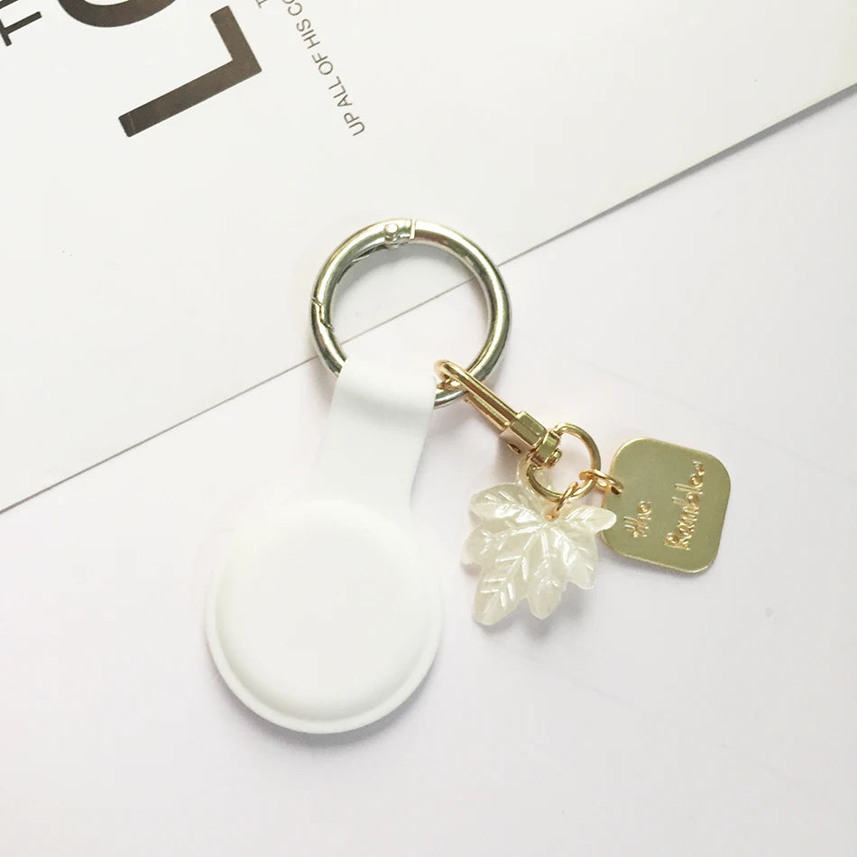 AirTag Cute Pearl Key Chain Cover