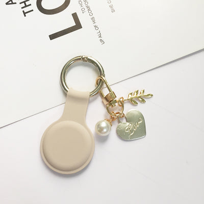 AirTag Cute Pearl Key Chain Cover