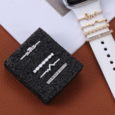 Diamond Decorative Rings iwatch Strap