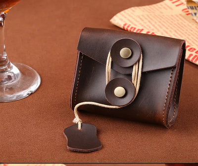 Mini Cow Leather Pouch