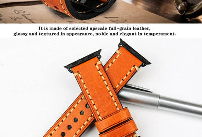 Leather iWatch Strap