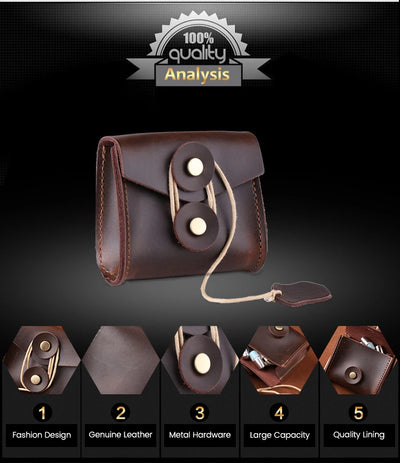 Mini Cow Leather Pouch