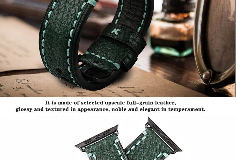 Leather iWatch Strap