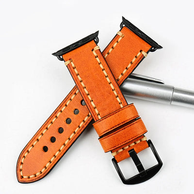 Leather iWatch Strap