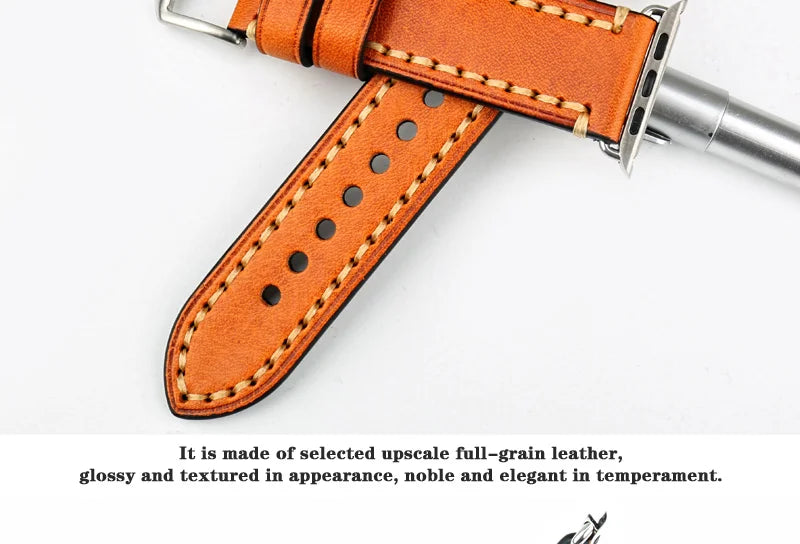 Leather iWatch Strap