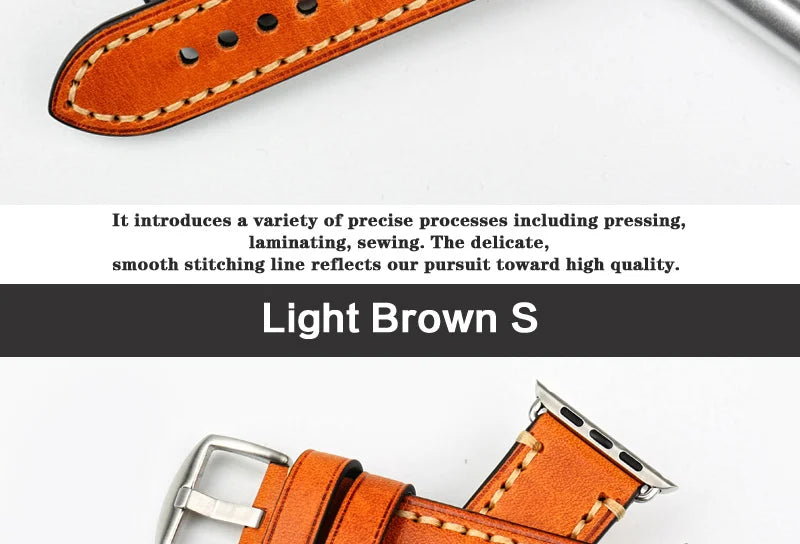 Leather iWatch Strap