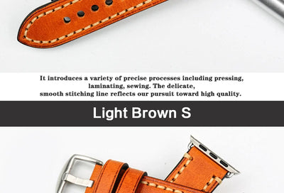 Leather iWatch Strap