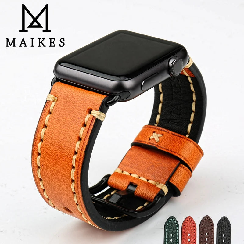 Leather iWatch Strap