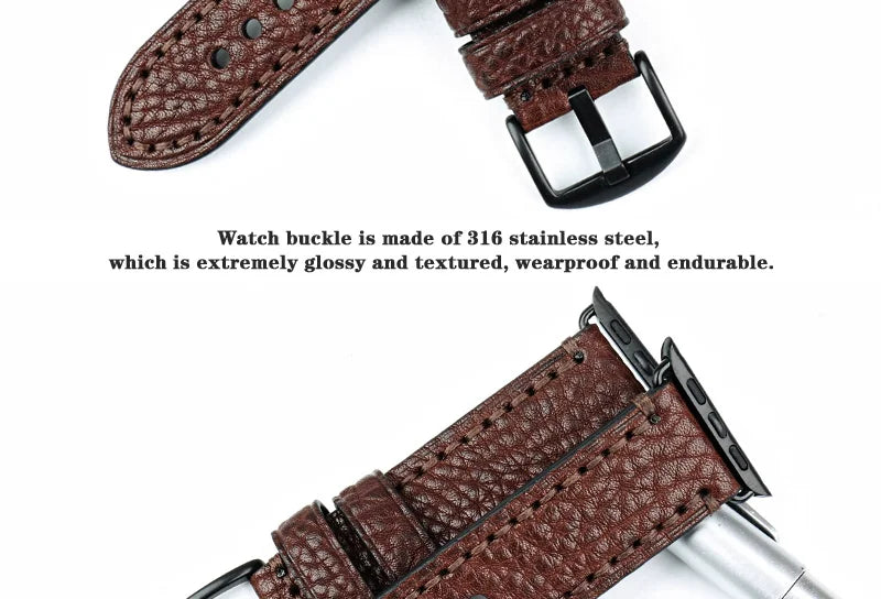 Leather iWatch Strap