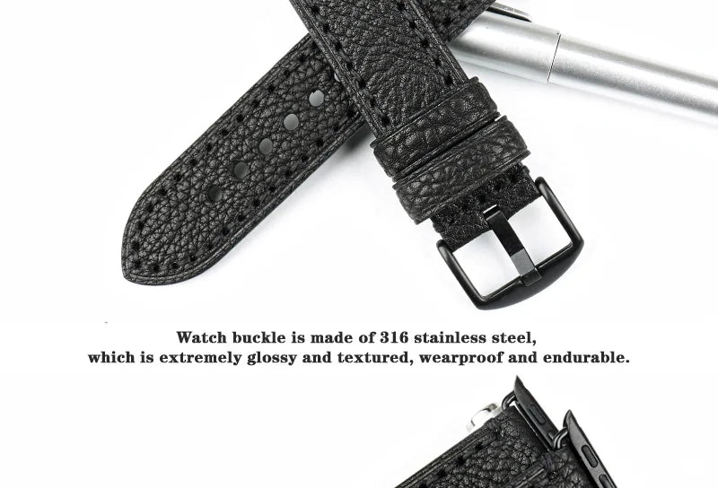 Leather iWatch Strap