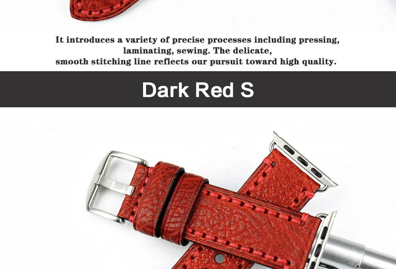 Leather iWatch Strap