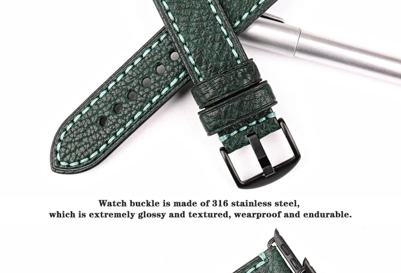 Leather iWatch Strap