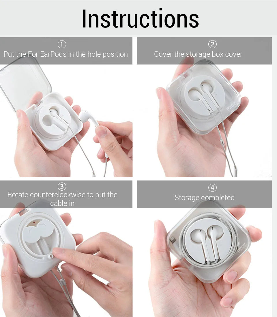 Earphones Storage Box