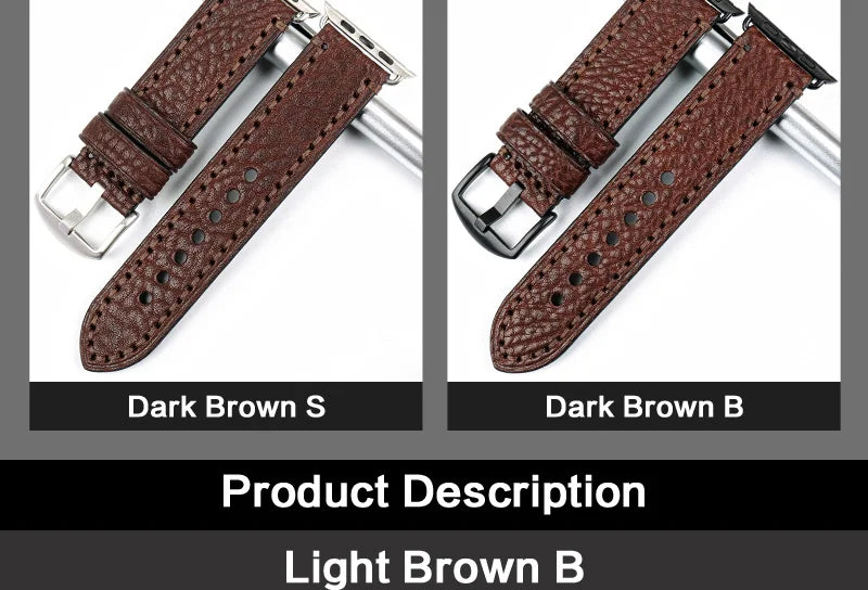 Leather iWatch Strap