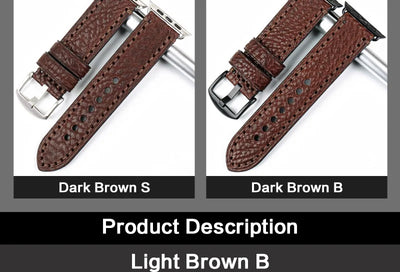 Leather iWatch Strap