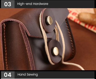 Mini Cow Leather Pouch