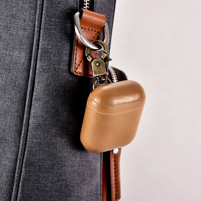 Luxury Leather AirPods Case