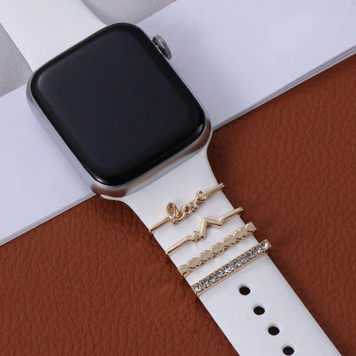 Diamond Decorative Rings iwatch Strap