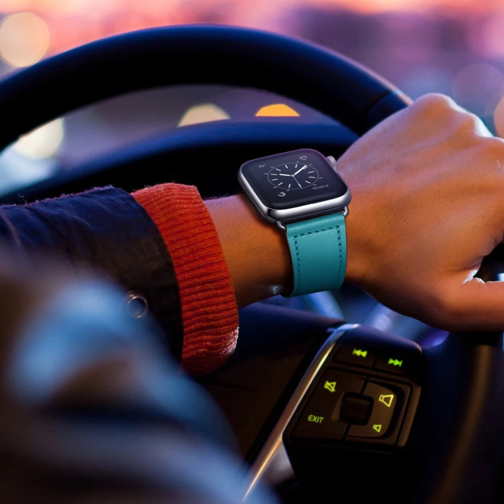 Genuine Leather iWatch Band Strap