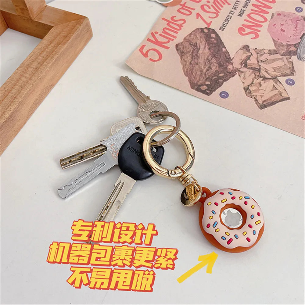 Donut Airtag Case