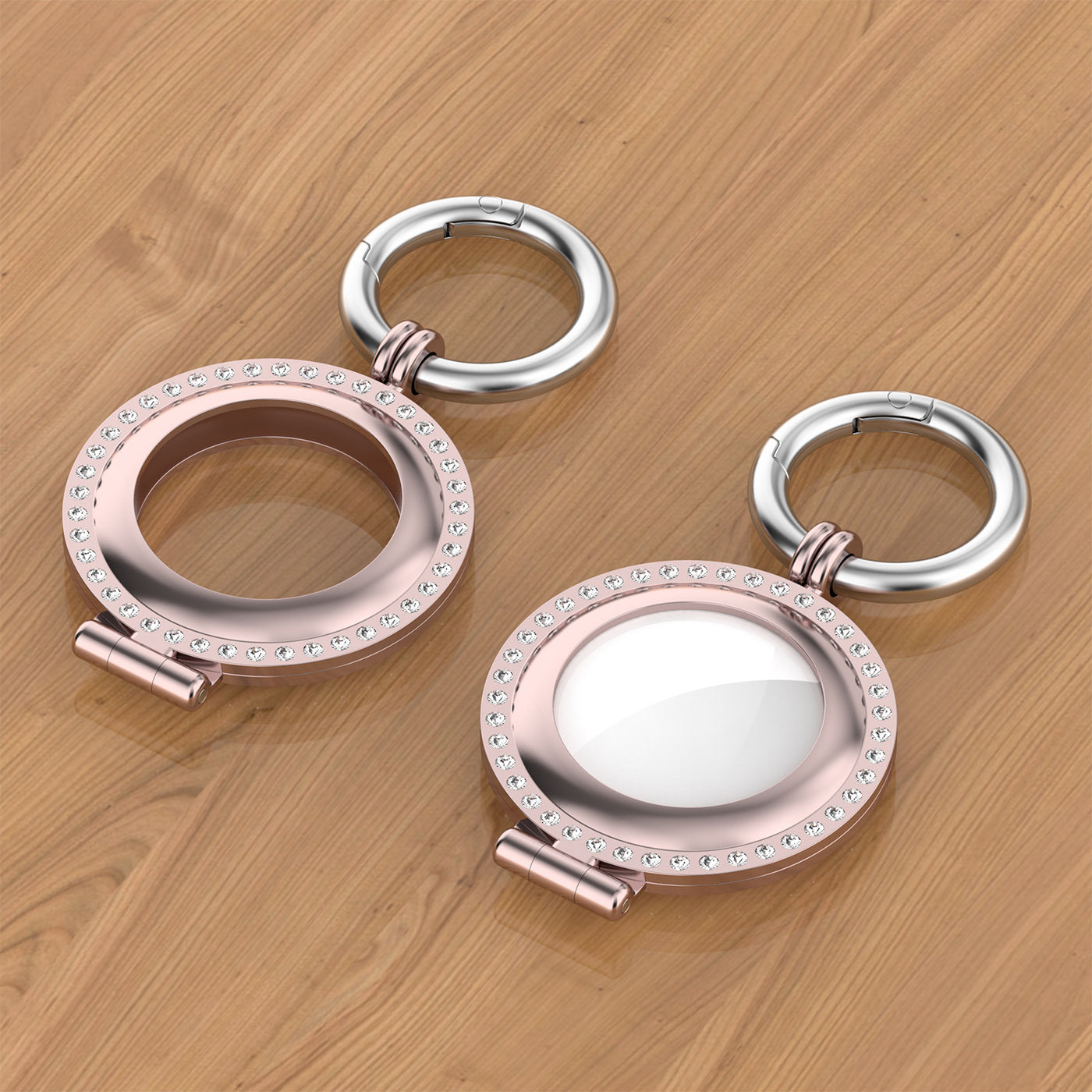 Airtag Diamond Metal Holder