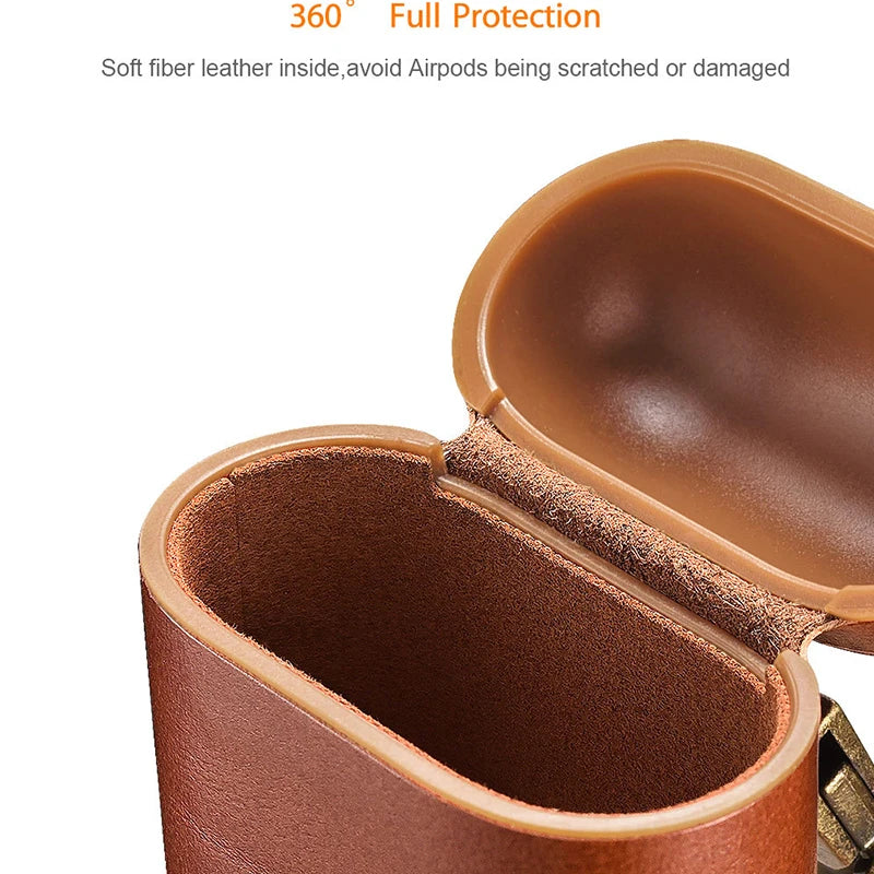 Luxury Leather AirPods Case