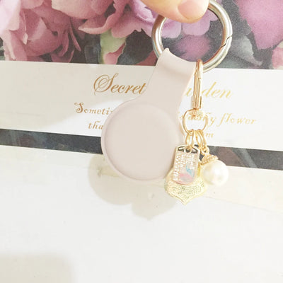 AirTag Cute Pearl Key Chain Cover