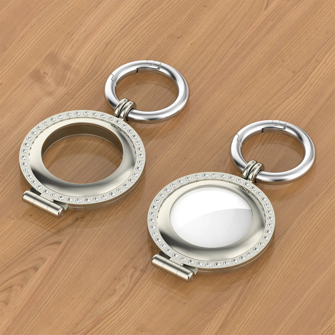 Airtag Diamond Metal Holder