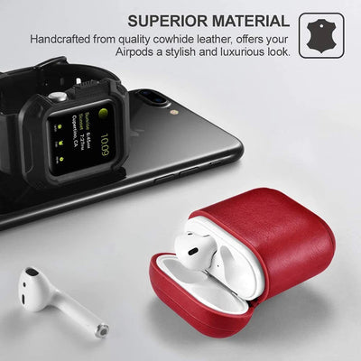 Luxury Leather AirPods Case