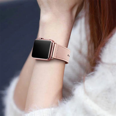 Genuine Leather iWatch Band Strap