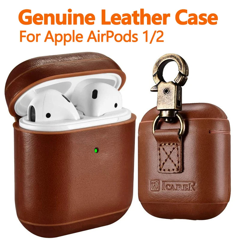Luxury Leather AirPods Case