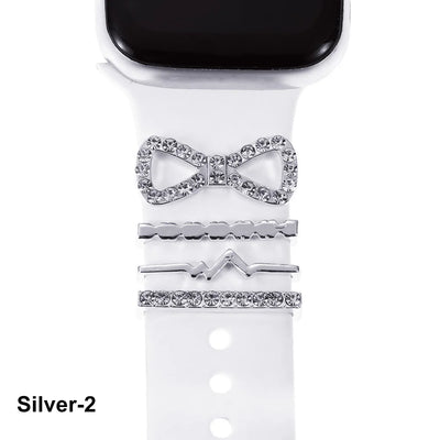 Diamond Decorative Rings iwatch Strap