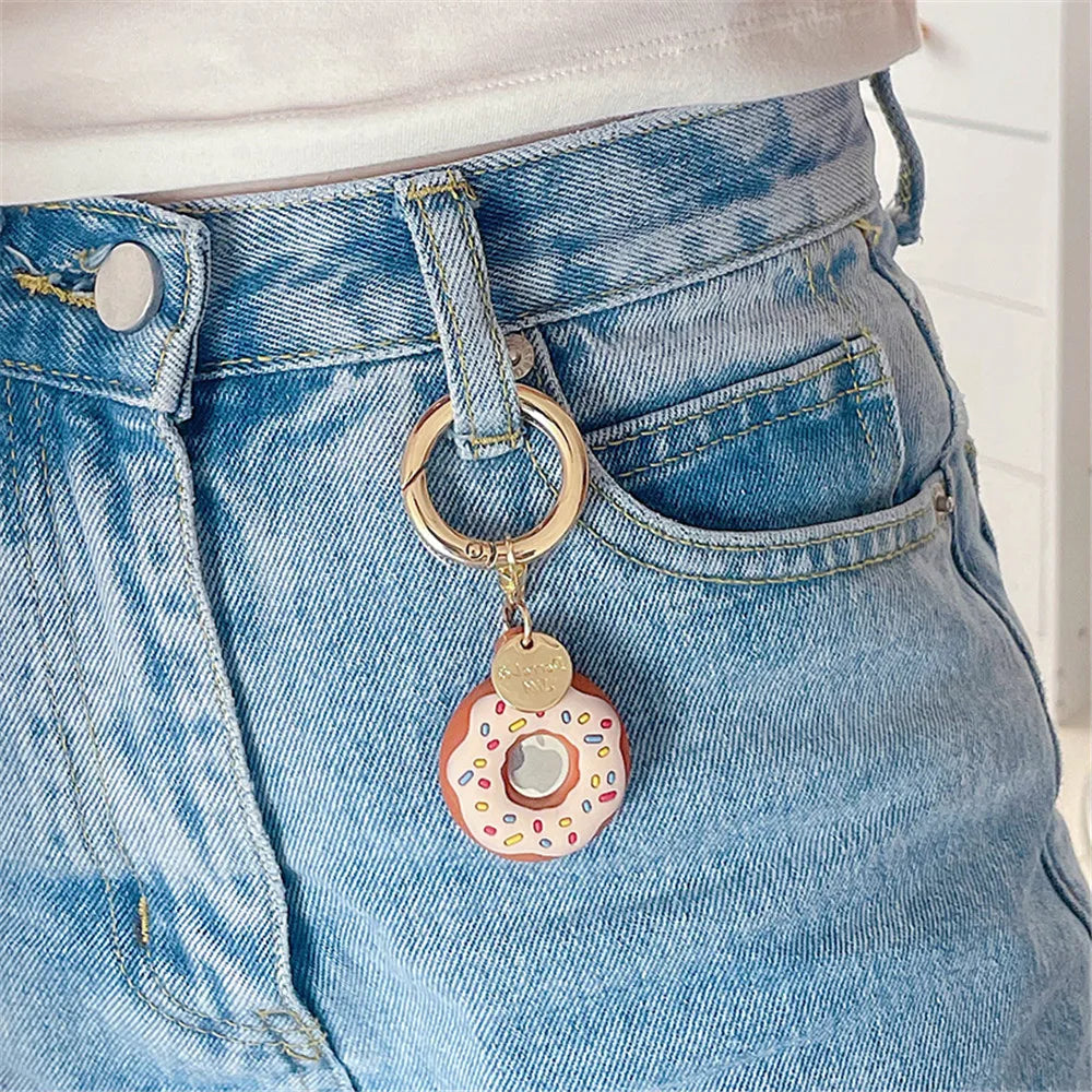 Donut Airtag Case