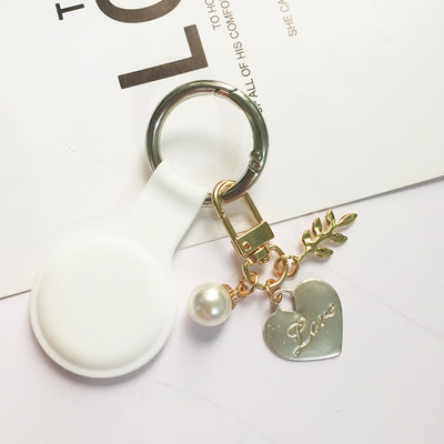 AirTag Cute Pearl Key Chain Cover