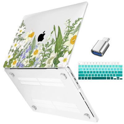 Blue Butterfly Crystal Case for MacBook