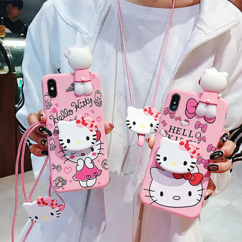 3D Kitty iPhone Case