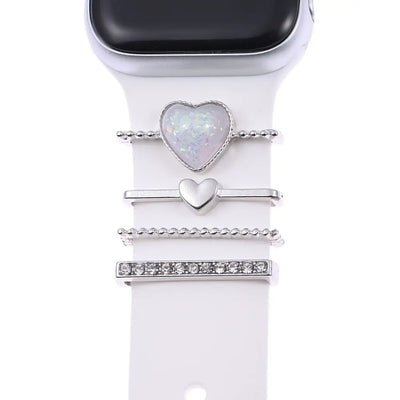 Diamond Decorative Rings iwatch Strap