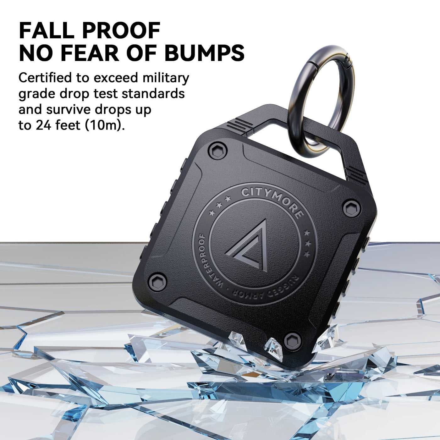 Waterproof AirTag Key-chain