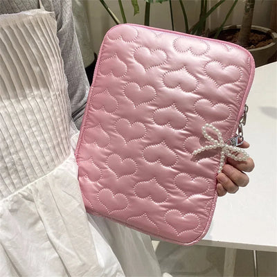 Hearts Pattern Macbook Air Bag