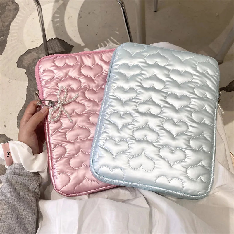 Hearts Pattern Macbook Air Bag
