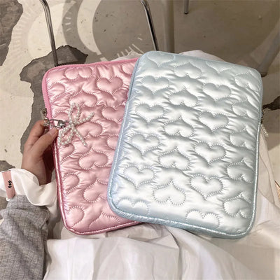 Hearts Pattern Macbook Air Bag