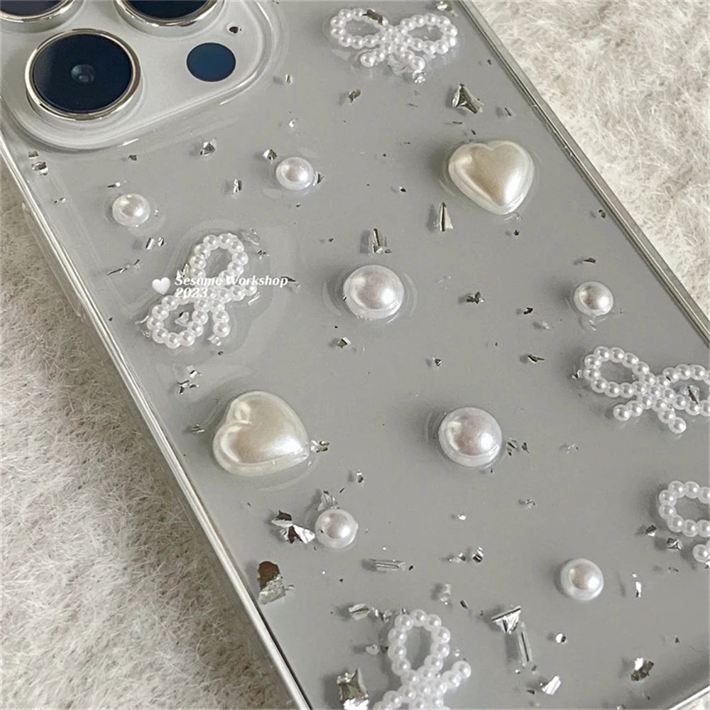 3D Pearl iPhone Cover