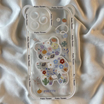 Cute Bear Cross-body Case