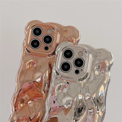 Plating Wavy iPhone Cover