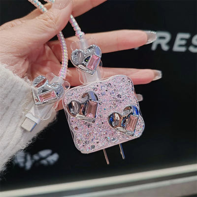 Shining Heart Charger Case